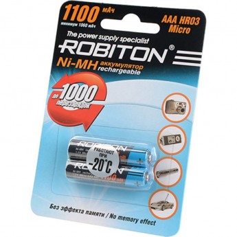 Аккумулятор ROBITON 1100MHAAA
