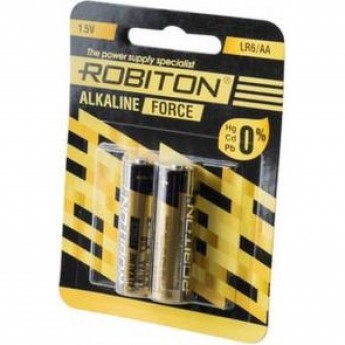 Элемент питания ROBITON FORCE LR6 BL2